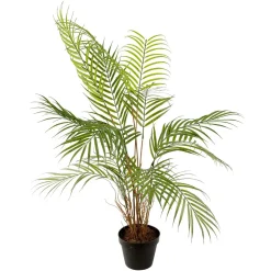 Kunstpalme Areca Im Topf, 80 Cm