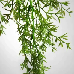Kunstpflanzenhänger Zierspargel, Hellgrün 84 Cm