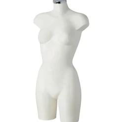 Kunststoff-Torso Dame 85 Cm, Weiß