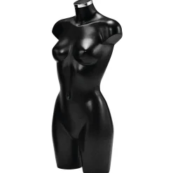 Kunststoff-Torso Dame 85 Cm, Schwarz
