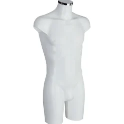 Kunststoff-Torso Herr 88 Cm Perlweiß