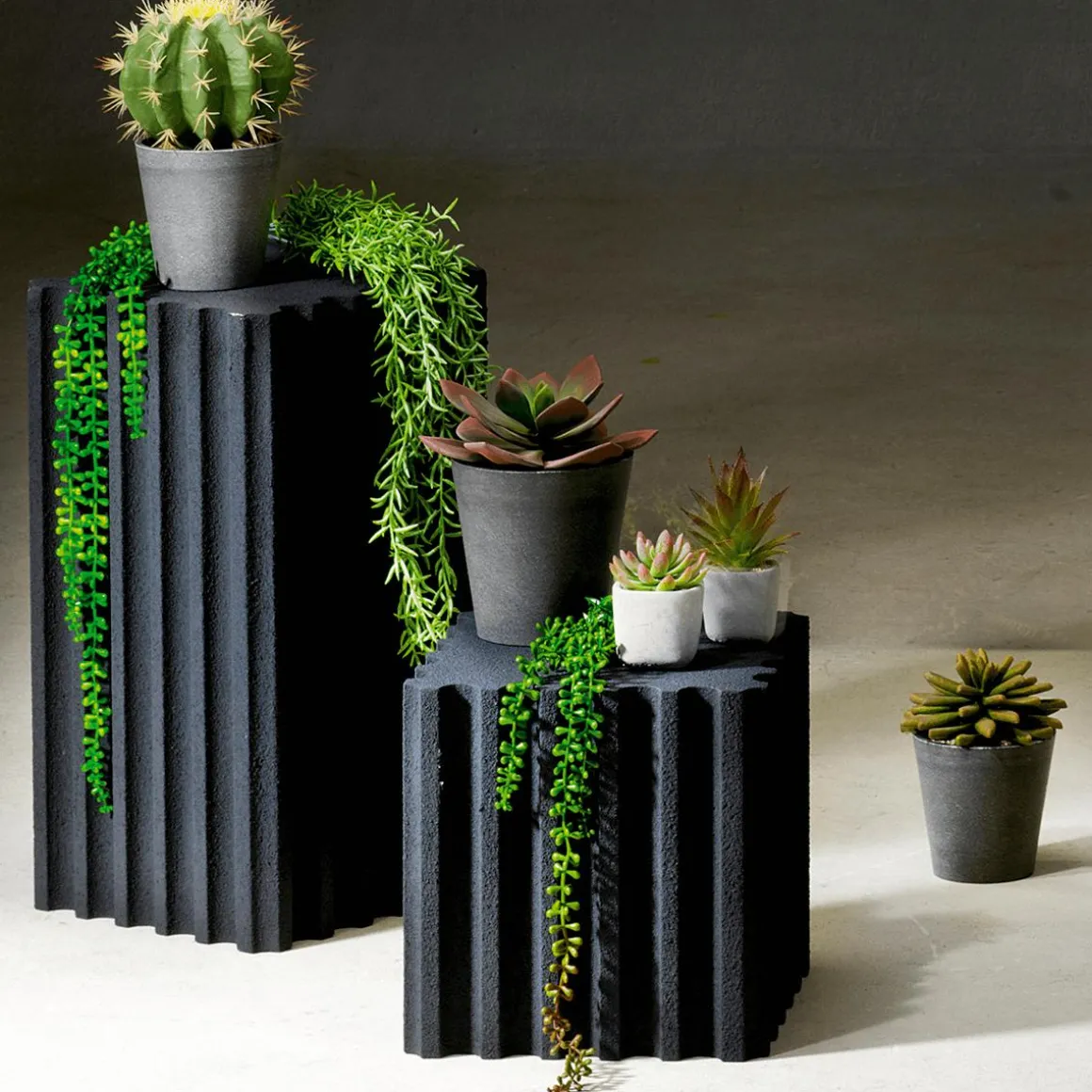 Kunstzweige Senecio Erbsenpflanze 71 Cm