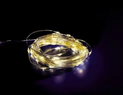 LED Batterie-Draht-Lichterkette Für Außen, 10 M