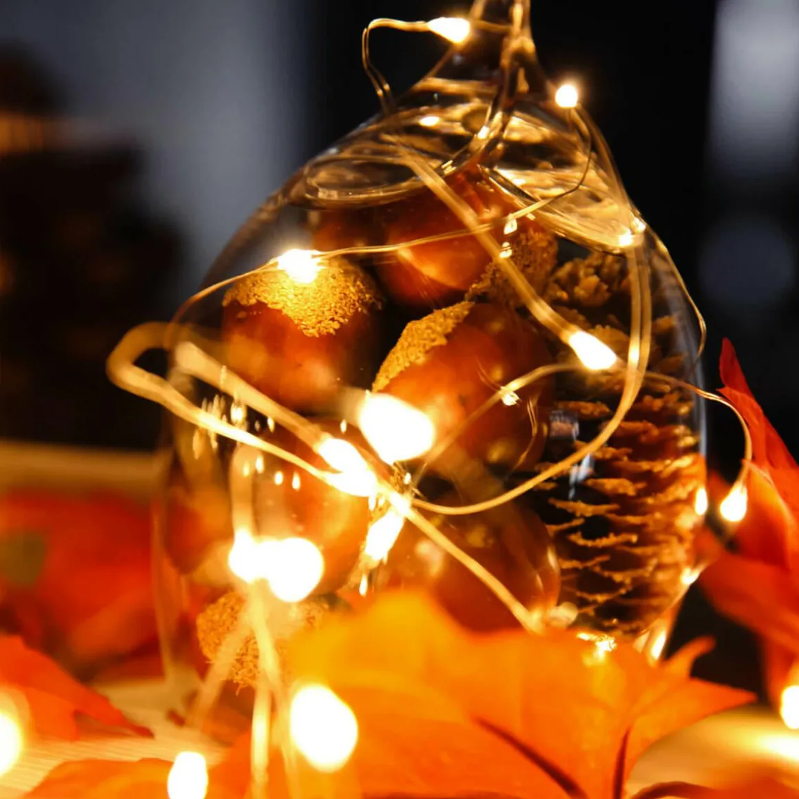 LED Batterie-Draht-Lichterkette Für Außen, 10 M