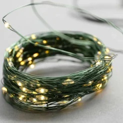 LED Batterie-Draht-Lichterkette Für Außen, 100 LED, 10 M