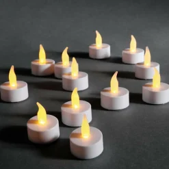 LED Batterie-Teelichter, 12er Set