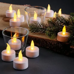 LED Batterie-Teelichter, 12er Set