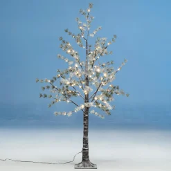 LED Baum Warmweiß Braun 150 Cm