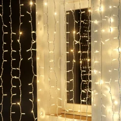 LED Blinkender Profi Lichtvorhang System IP67, 300 Cm