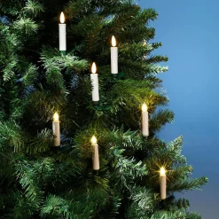 LED Deko Kerzen Warmweiß 10 Cm