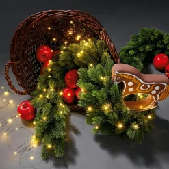 LED Draht Lichterkette Für Außen, 5 M