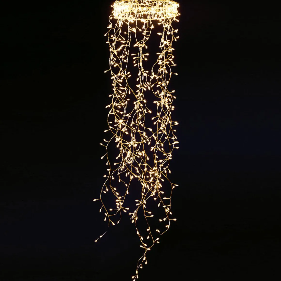 LED Draht-Lichtring "Feuerwerk", 60 Cm