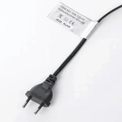 LED Globus-Leuchter 60cmØ Schwarz Matt, E27 LED Birne, 230V