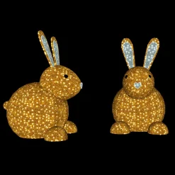 LED Hase Sitzend Für Außen 180 X 130 Cm