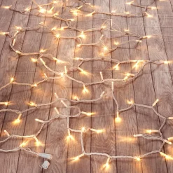 LED Kupplungslichterkette Für Außen IP67, 10 M Ohne Zuleitung, Weiß