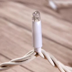 LED Kupplungslichterkette Für Außen IP67, 10 M Ohne Zuleitung, Weiß