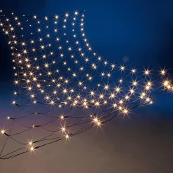 LED Lichternetz Für Außen, 240 Cm, Grün
