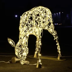 LED Rehkitz Weiblich Für Außen 100 Cm