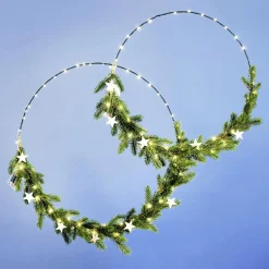 LED-Dekoringe Mit Batterie 55/65 Cm Ø