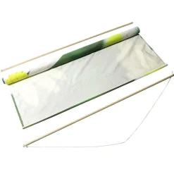 Lichtechter Naturfaser-Stoffbanner 