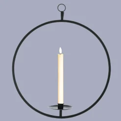 Metallring Mit Kerzenhalter, 38,5 Cm Ø