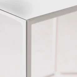 Metall-Tisch 45 X 45 Cm, Weiß