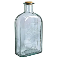 Nostalgische XXL Deko-Glasflasche 4,6 L, 39 Cm