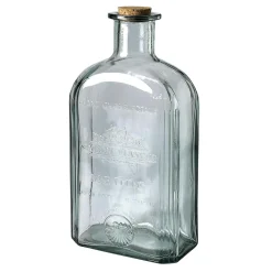 Nostalgische XXL Deko-Glasflasche 4,6 L, 39 Cm