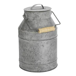 Nostalgische Zink-Milchkanne 9 X 22 Cm