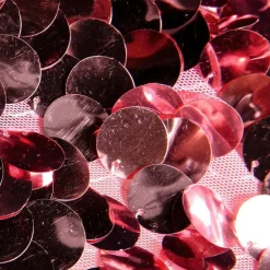 Paillettenstoff Rosa, 125 Cm Breit