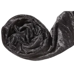 Pannesamt 150 Cm Breit, Schwarz