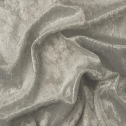 Pannesamt 150 Cm Breit, Silber