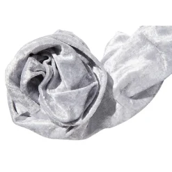 Pannesamt 150 Cm Breit, Silber