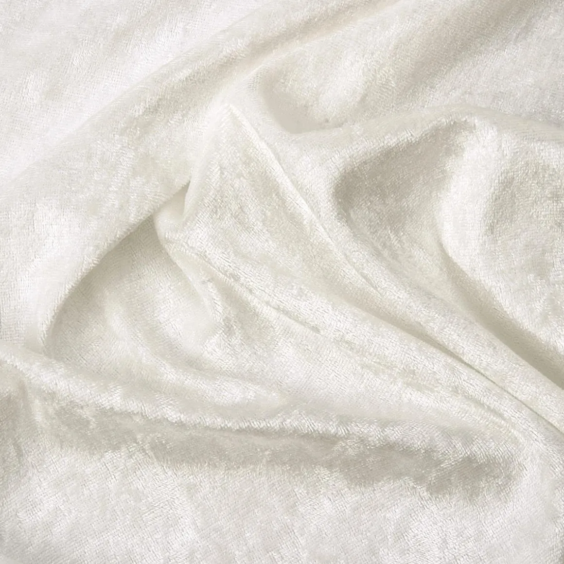 Pannesamt 150 Cm Breit, Weiß
