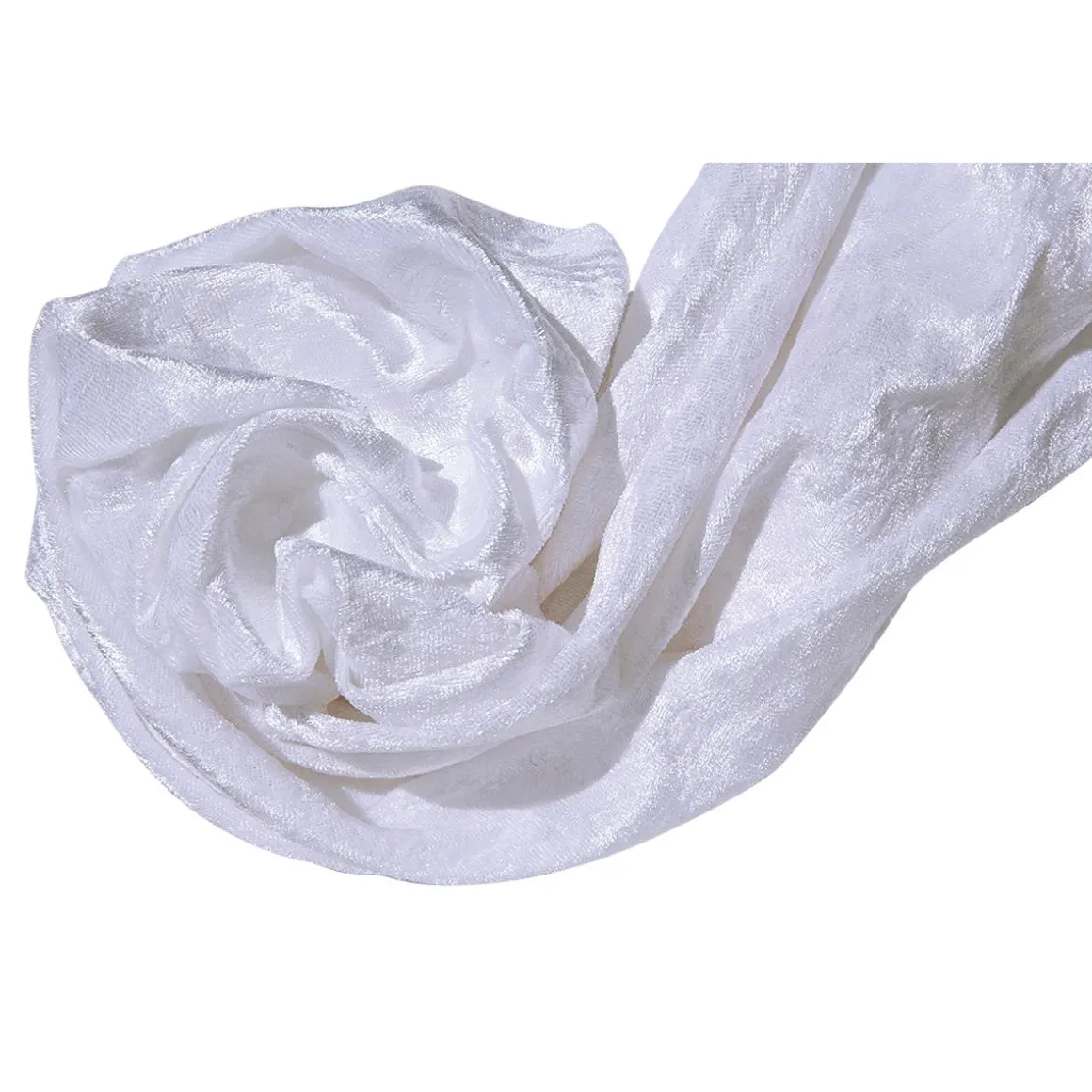 Pannesamt 150 Cm Breit, Weiß