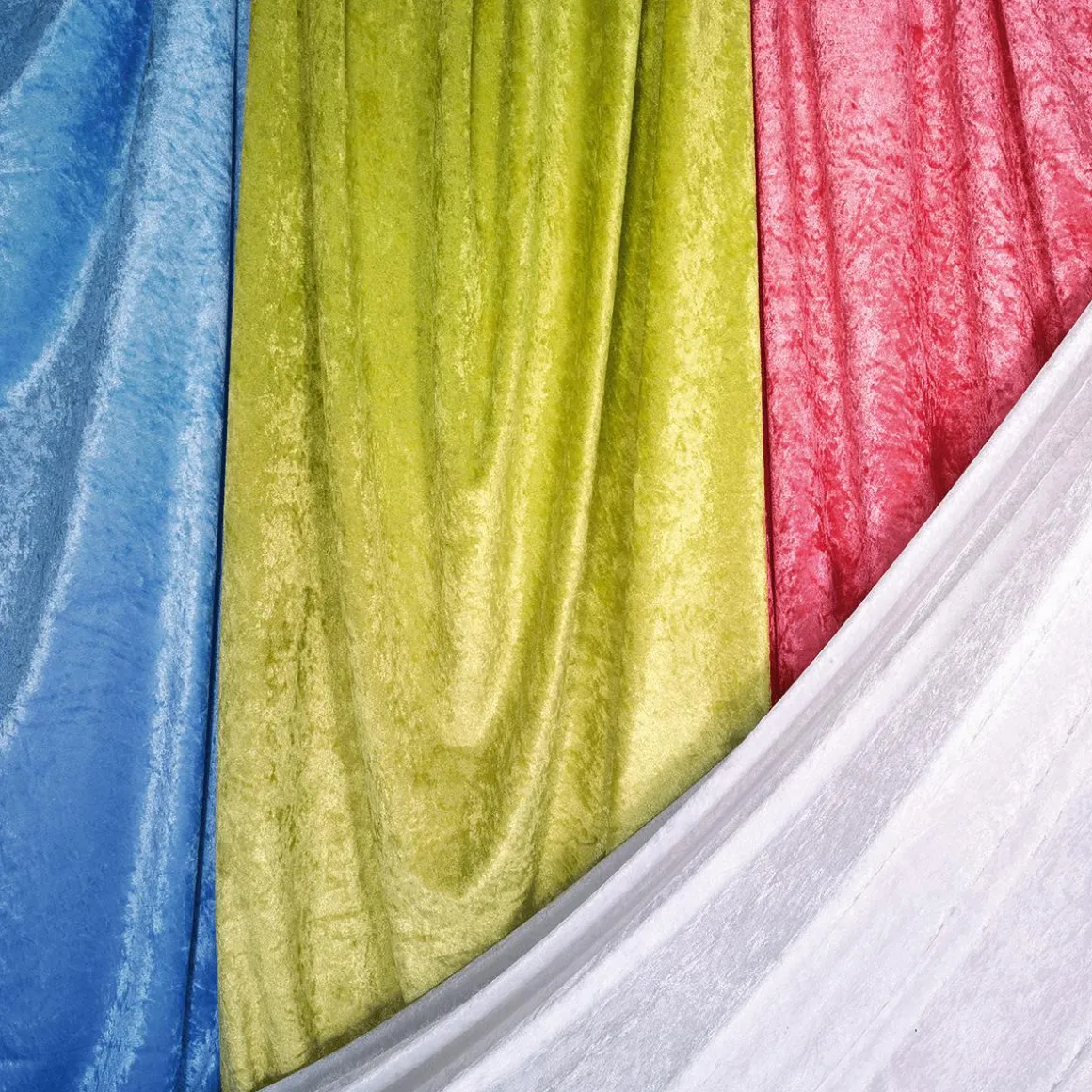 Pannesamt 150 Cm Breit, Weiß