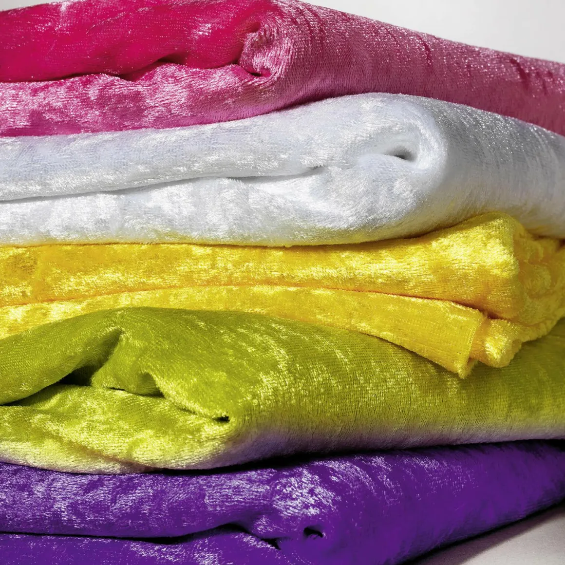 Pannesamt 150 Cm Breit, Weiß