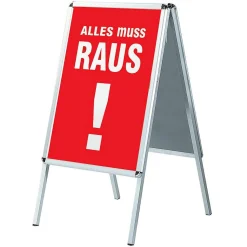 Papierposter "Alles Muss Raus" A1