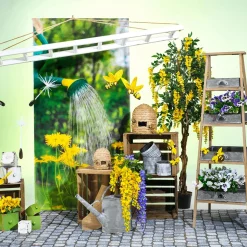 Pflanztöpfe Schublade 3tlg. 9-15 Cm Grün