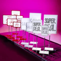 Plakatständer DIN A4, Grau