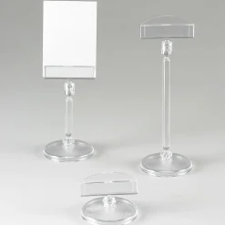 Preisschildhalter Mit Einschub, 10 Cm Hoch