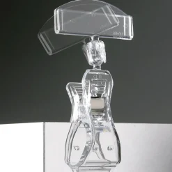 Preisschild-Klemme Mit Einschub, 10 Cm Hoch