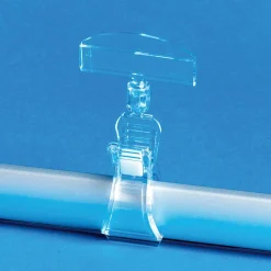 Preisschild-Klemme Mit Einschub, 10 Cm Hoch