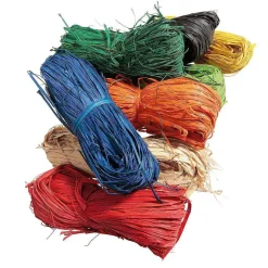 Raphia-Bast, 50 G, Rot