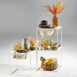 Rattan-Pflanzkorb-Set Rund, 3-teilig, Ø25cm X 12cm, Ø36cm X 14cm, Ø45cm X 22cm