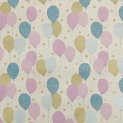 Recyceltes Graspapier Mit Bunten Luftballons, 50 Cm, 50 M