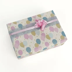 Recyceltes Graspapier Mit Bunten Luftballons, 50 Cm, 50 M