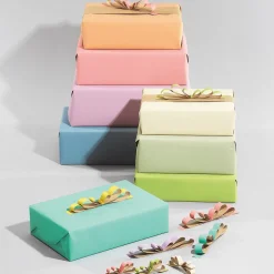 Recyceltes, Rosa Uni-Kraftpapier – 50 M Geschenkpapier-Rolle