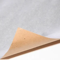 Recyceltes, Silbernes Uni-Kraftpapier – 50 M Geschenkpapier-Rolle