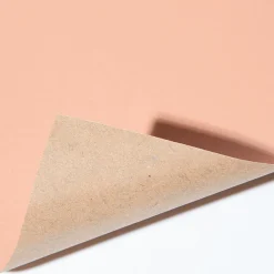 Recyceltes Uni-Kraftpapier In Orange – 50 M Geschenkpapier-Rolle